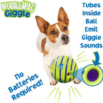 Wobble Wag Giggle Glow Ball Interactive Dog Toy Fun Giggle Sounds When