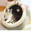 Pet Ten Cave Bed for Cats Small Dogs self-warming
